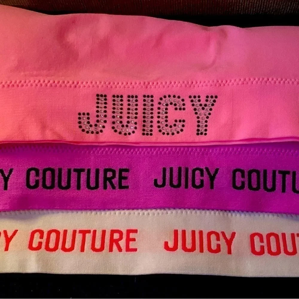Juicy Couture Designer Children’s 3 Pack Bras